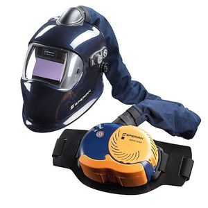 ماسک جوشکاری با دستگاه تنفس مصونوعی