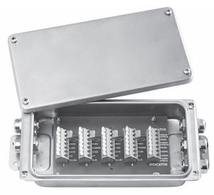 جعبه تقسیم از فولاد ضد زنگ | IP65 | دیواری