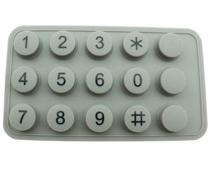 صفحه کلید کلید سیلیکونی | 24 دکمه | مربع | لاستیکی سیلیکونی