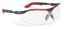 عینک ایمنی پلاستیکی| دارای محافظ های جانبی| روکش ضد خش
