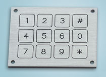 صفحه کلید فیزوالکتریک | 12 دکمه | IP69 | IP68