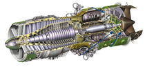توربین گاز | طراحی بر مبنای هوانوردی | نیروگاه