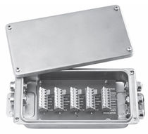 جعبه تقسیم از فولاد ضد زنگ | IP65 | دیواری