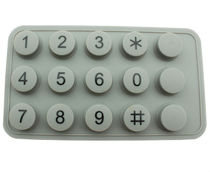 صفحه کلید کلید سیلیکونی | 24 دکمه | مربع | لاستیکی سیلیکونی
