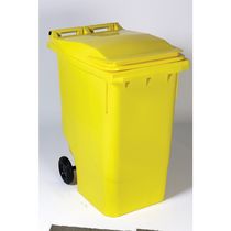 سطل زباله پلی اتیلن| برای زباله های صنعتی| 2 چرخ