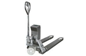 جک پالت دستی | همراه | چند منظوره | باسکول دار| استیل ضد زنگ