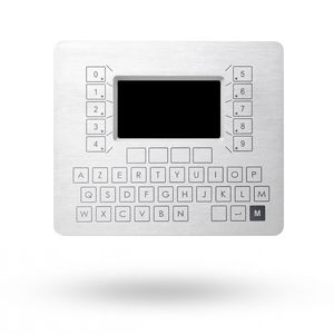 صفحه کلید پنلی | 42 دکمه | فیزوالکتریک | صنعتی