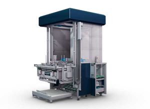 پالت پرکن(بسته بندی کننده)  لایه ای(طبقه ای)|اتوماتیک |پالت