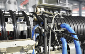 خط تولید لوله آکاردئونی |لوله های انعطاف پذیر تقویت شده |لوله ناضل آب |لوله تخلیه |