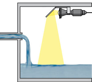 سنسور راداری سطح انباشت | برای آب | برای مایعات