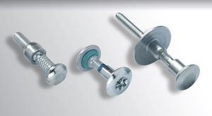 پیچ قفلی در مادگی با له کردن  | سر سوکتی | فولاد ضد زنگ