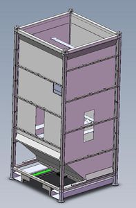 سیلو متحرک | استیل ضد زنگ 