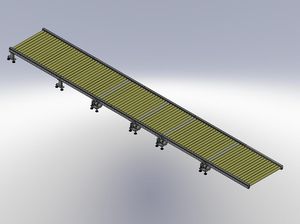 نوار نقاله غلطکی | افقی | پالت 