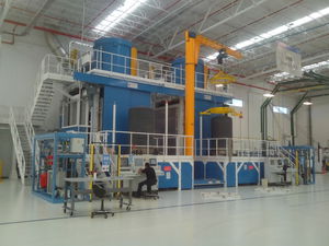 کوره محفظه ای | حرارت دهی | با سوخت گازی | مولتی گاز