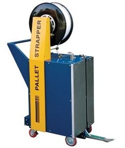 دستگاه بسته بندی با طناب یا تسمه نیمه اتوماتیک | عمودی | پالت 