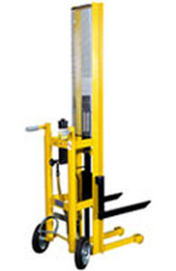 جک استاکر (جک انباشت کننده ) |حمل بصورت کشیدن با ایستادن در پشت جک