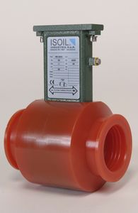 دستگاه سنجش جریان الکترومغناطیسی|برای مایعات|با گیره|پلاستیک