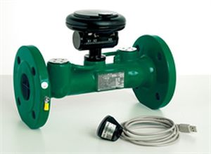 جریان سنج فراصوتی | برای مایعات | با پایۀ فلنجی | با نمایشگر