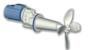 همزن مارپیچی | افقی | برای صنایع کاغذسازی 