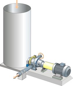 واحد پمپ سانتریفیوژی
