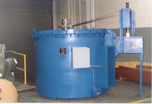 کوره تبدیل شونده به محفظه ذوب مواد  | ذوب | القا | با کنترل اتمسفر