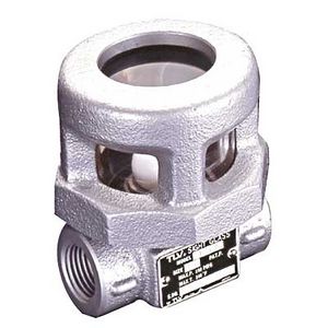 پنجره شیشه ای شفاف برای رویت حالت سیال