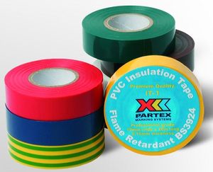 نوارچسب عایق | پی وی سی (  PVC ) |  برای لوازم الکتریکی 