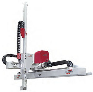 ربات مفصلی 4 محوری برای ماشینهای قالب گیری تزریقی و مصارف صنعتی