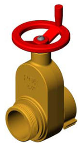 شیر دروازه‌ای | برنجی