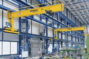 جرثقیل بازویی سقفی دیواری