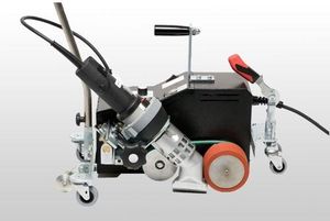 دستگاه جوش پلاستیک با هوای داغ ( حرارتی ) | روی هم چیده شده | اتوماتیک | برای برزنت ها 