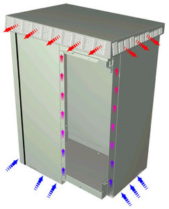 کابینت ذخیره سازی | ایستاده روی کف | آلومینیوم | بیرونی