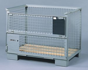 جعبه پالت فلزی | ذخیره سازی (نگهدارنده ) |سیم توری 