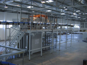 پالت پرکن(بسته بندی کننده)  لایه ای(طبقه ای)|اتوماتیک |بشکه