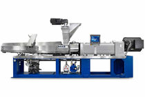 اکسترودر دو پیچ مخروطی| برای نرمش پذیرها در اثر حرارت