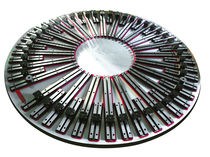 صفحه همیشه آهنربا و  نگهدارنده قطعات | دایره ای| برای سایش| همراه با گام قطب شعاعی